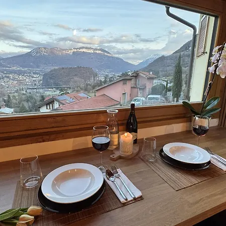 Apartment Panoramic Hill House - With Free Parking Trento